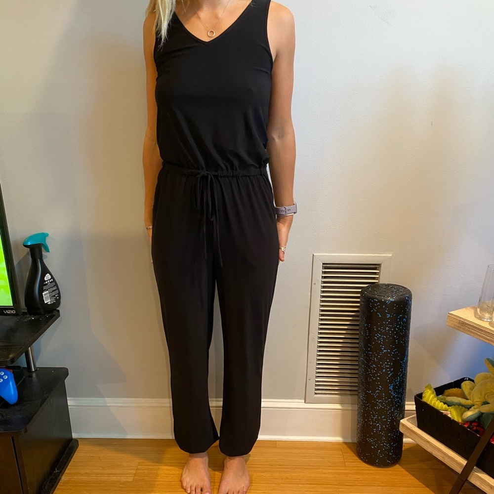 Ralph Lauren black jump suit